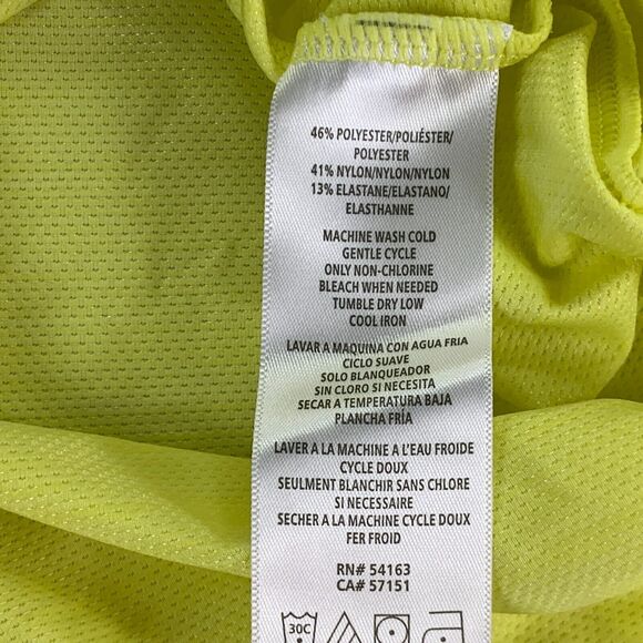 Bass Outdoor Mens Path Performance Logo Short Sleeve T-Shirt Yellow L - Picture 4 of 4